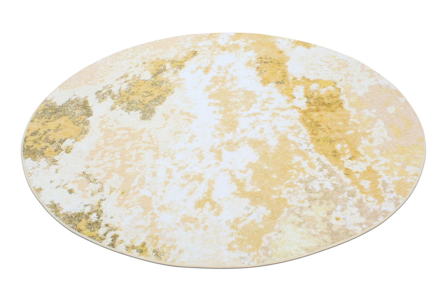 Rund Teppich - Travale (gelb)