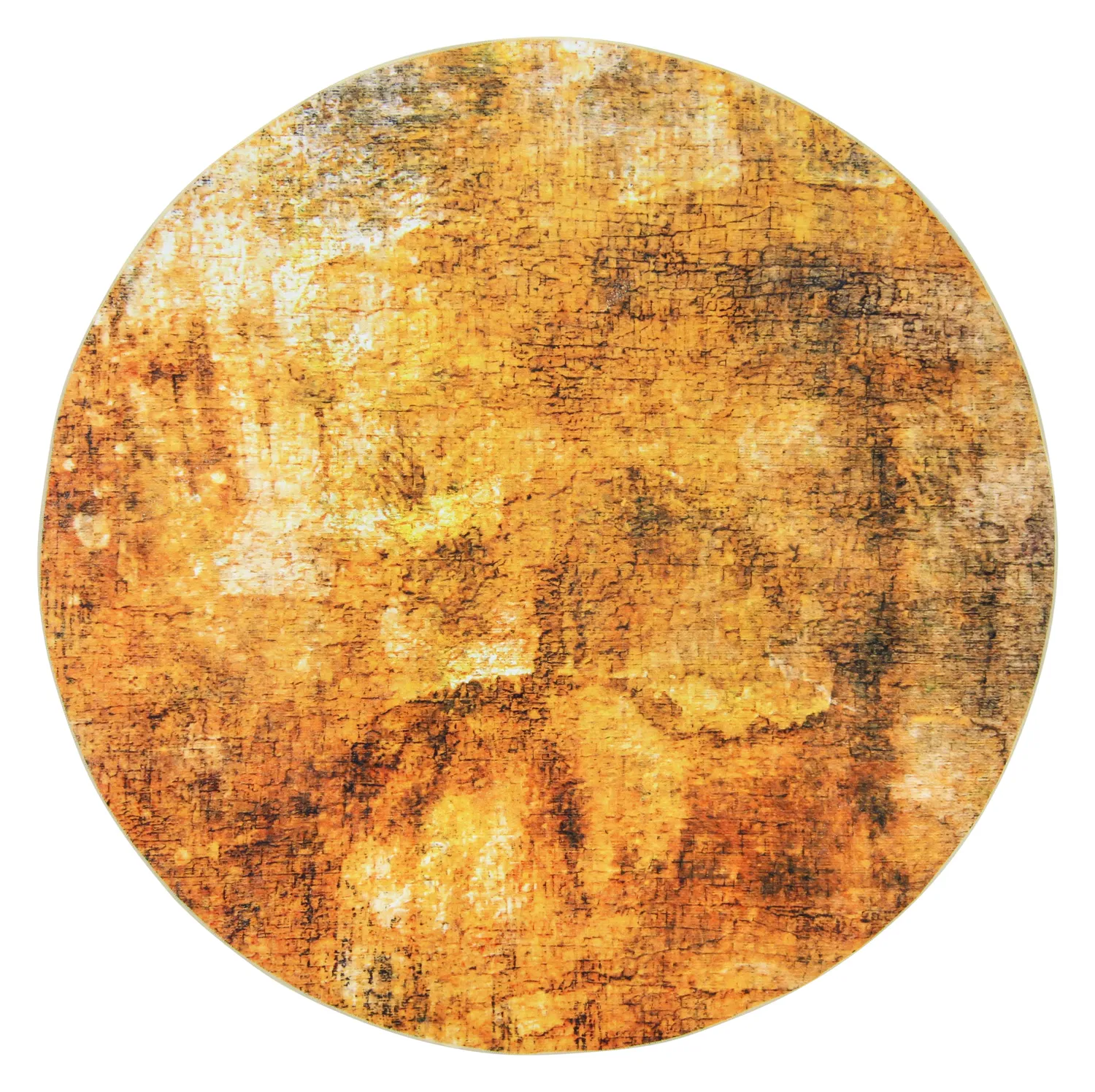 Rund Teppich - Tremes (gold)