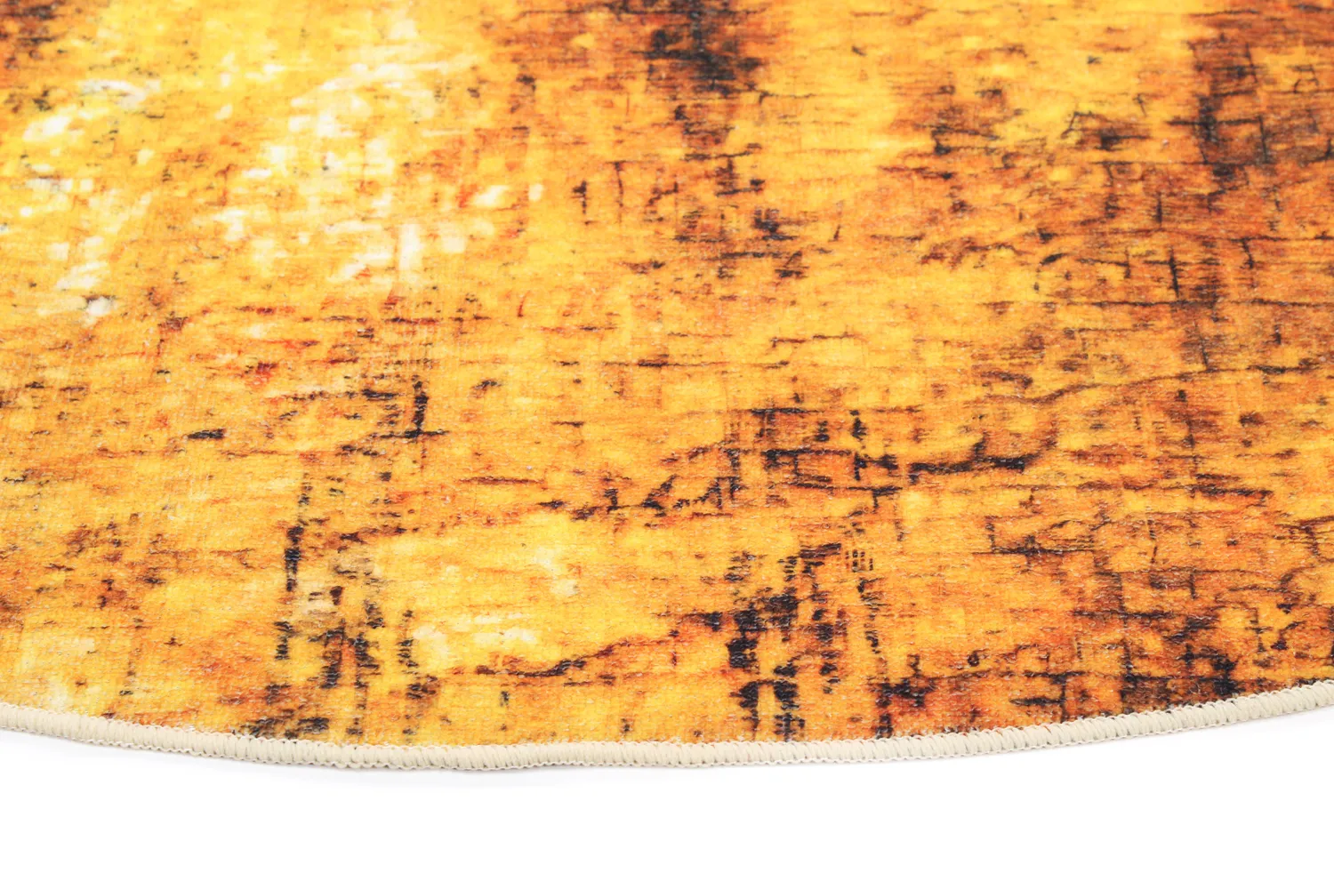 Rund Teppich - Tremes (gold)