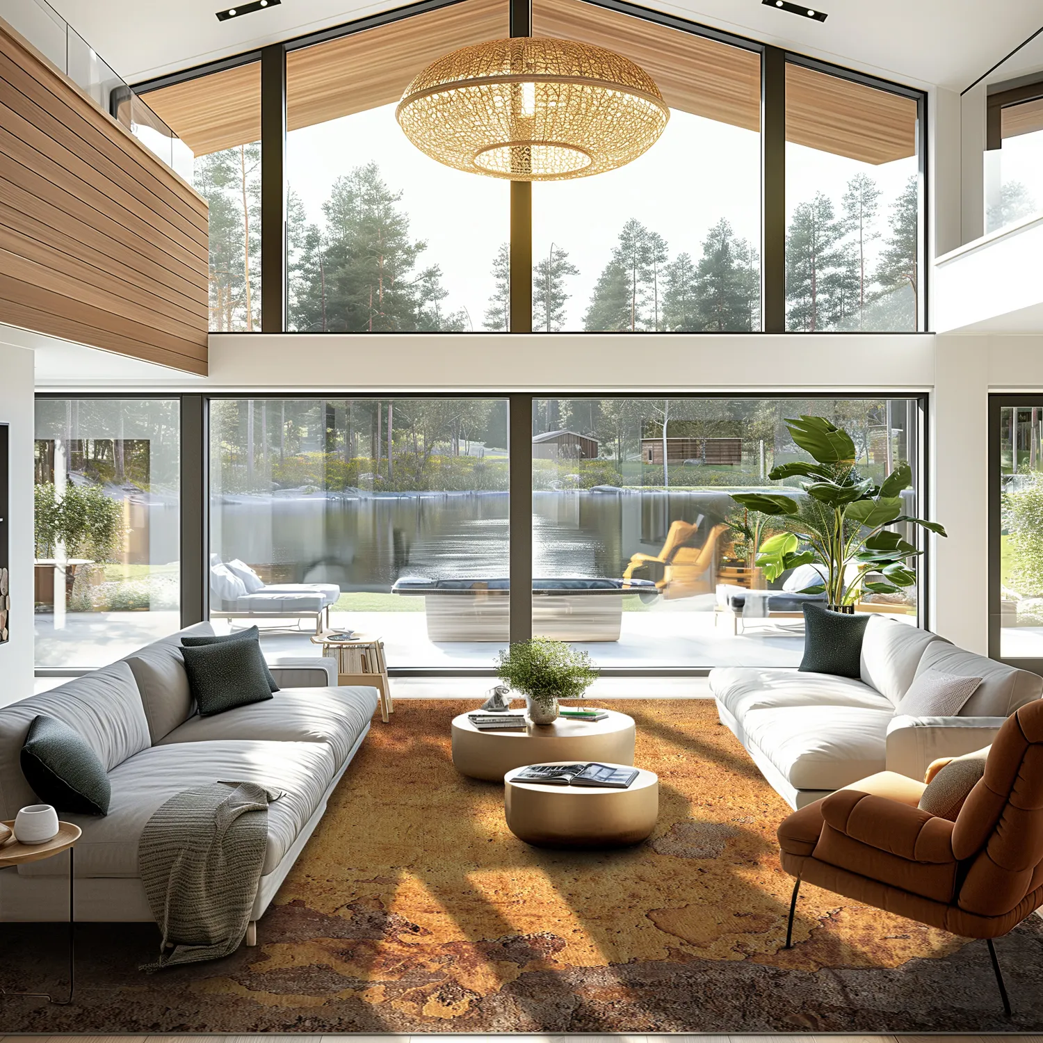 Wilton-Teppich - Valbona (rost)