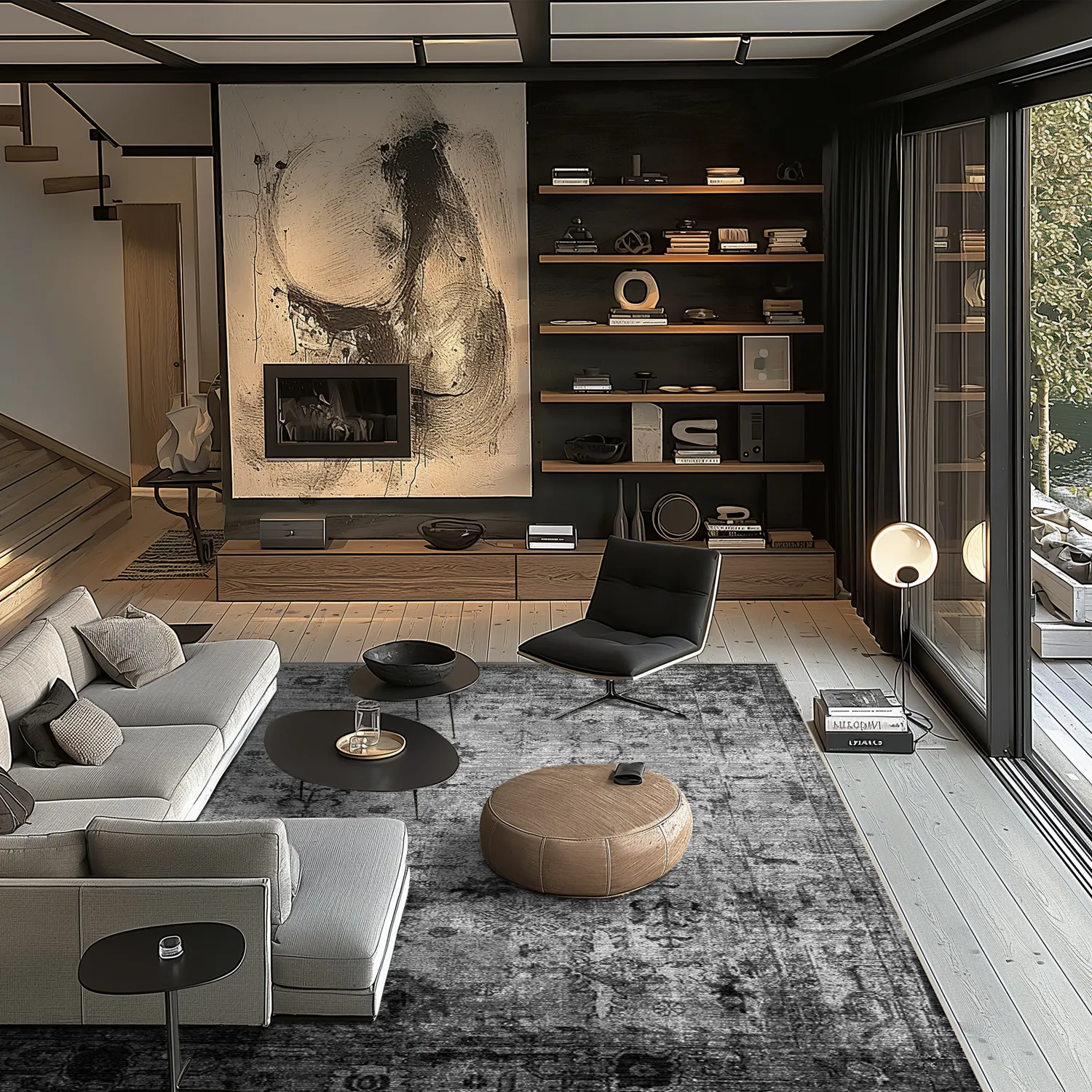 Wilton-Teppich - Violetta (grau)