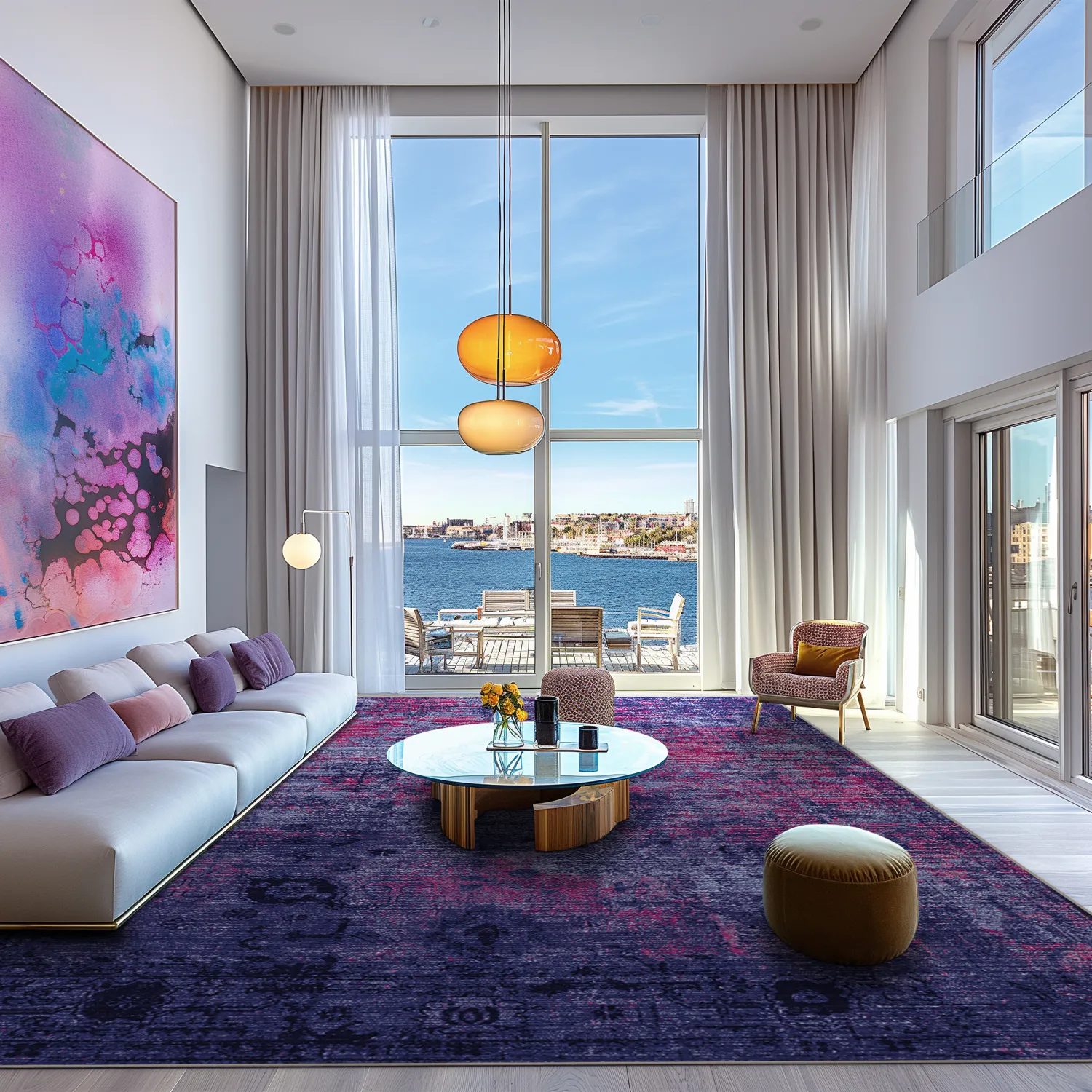 Wilton-Teppich - Violetta (violett)