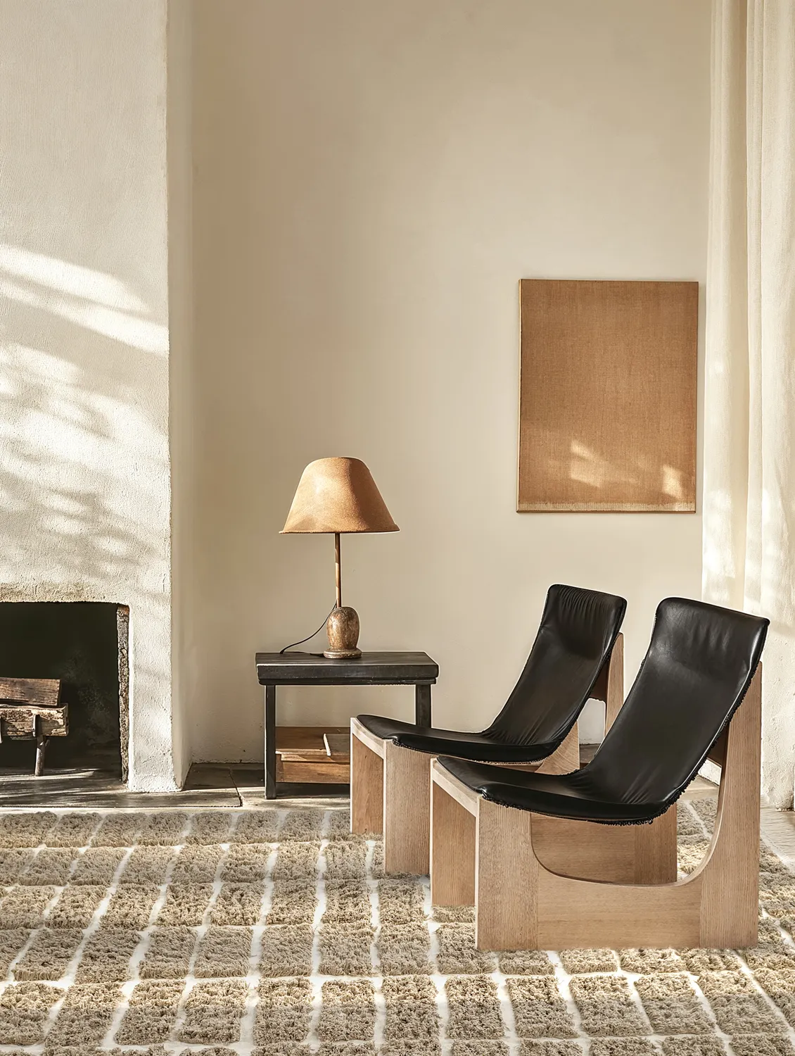 Hochflorteppiche - Zola Natural Cotton Shaggy (beige)