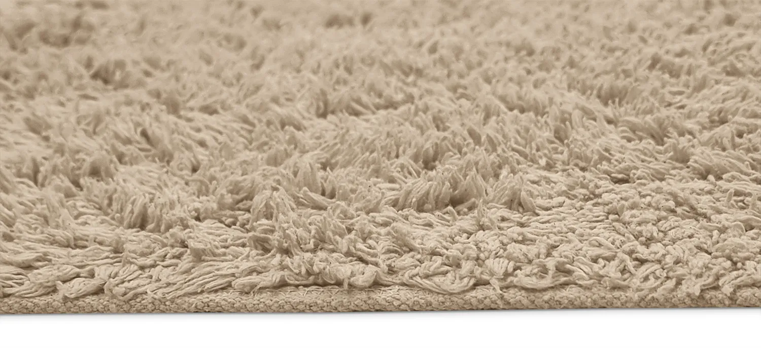 Hochflorteppiche - Alba Natural Cotton Shaggy (beige)