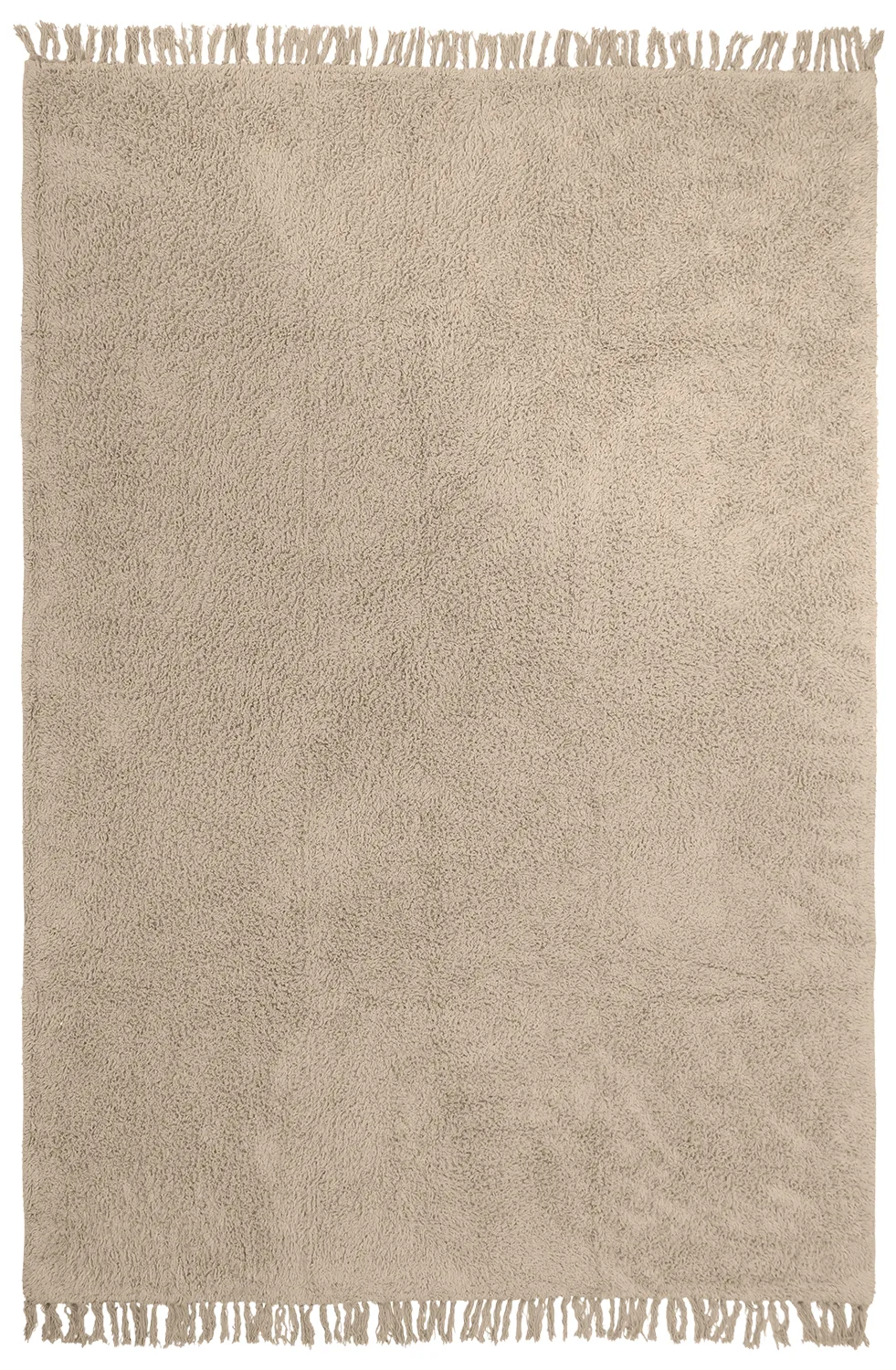 Hochflorteppiche - Alba Natural Cotton Shaggy (beige)