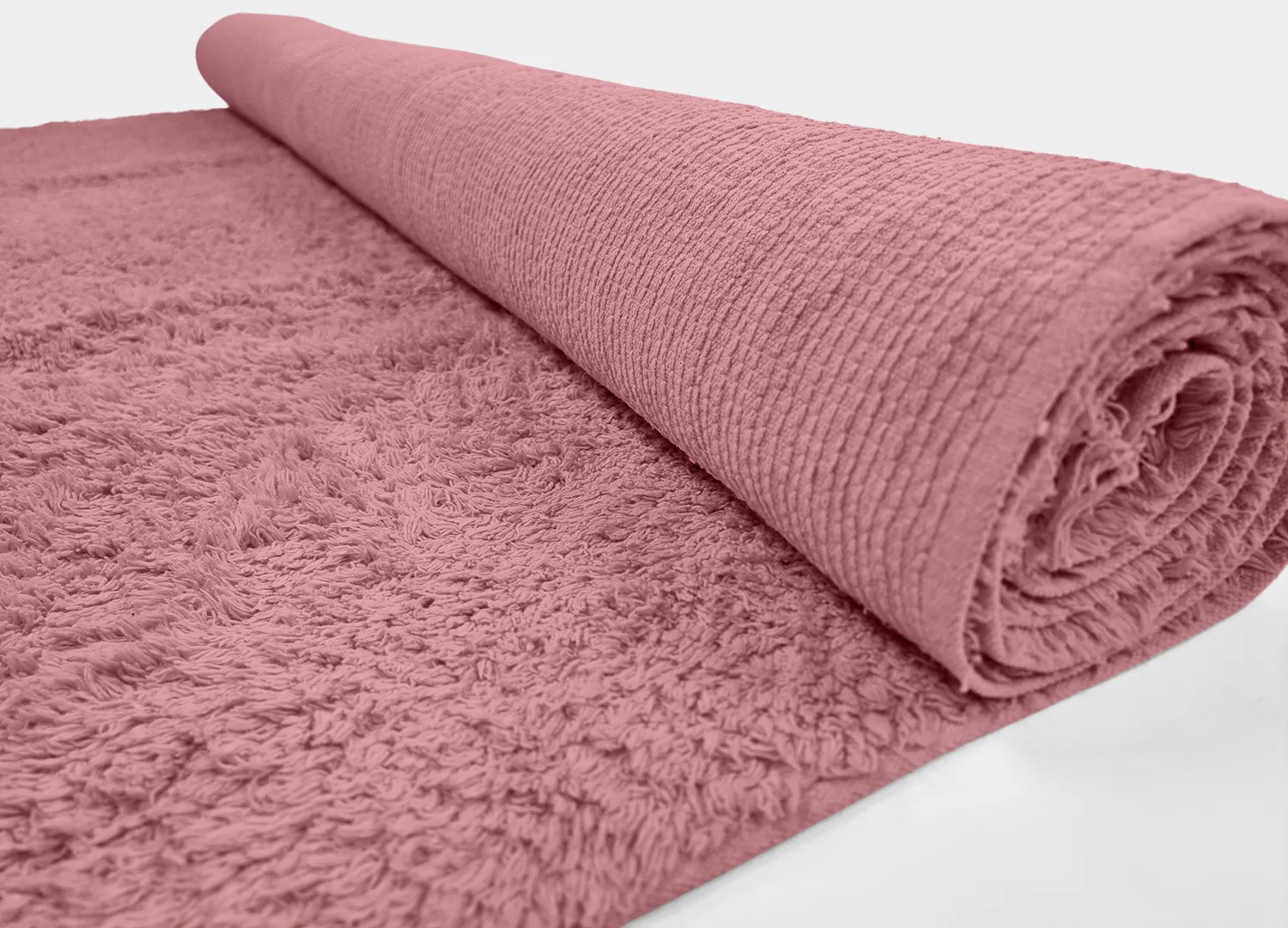 Hochflorteppiche - Alba Natural Cotton Shaggy (rosa)