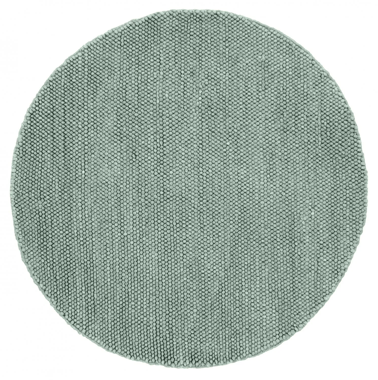 Tapis rond - Avafors Wool Bubble (vert)