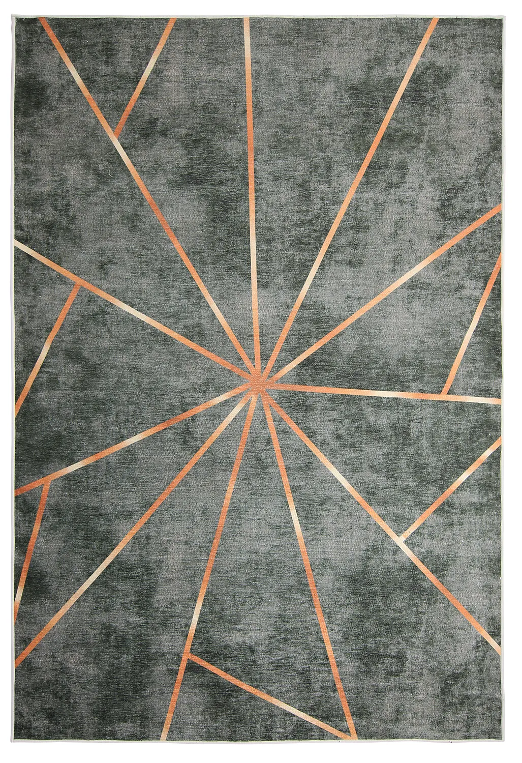 Wilton-Teppich - Bellizzi (grün/orange)