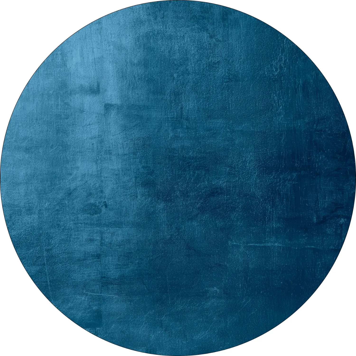 Rund Teppich - Artena (dunkelblau)