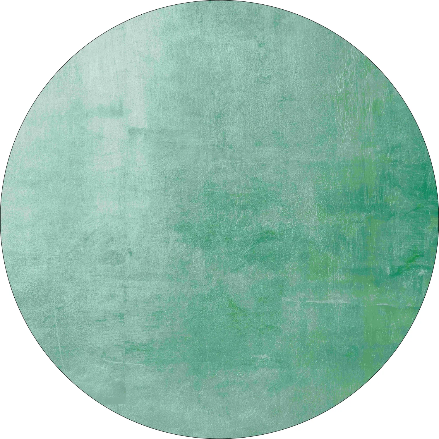 Tapis rond - Artena (vert clair)