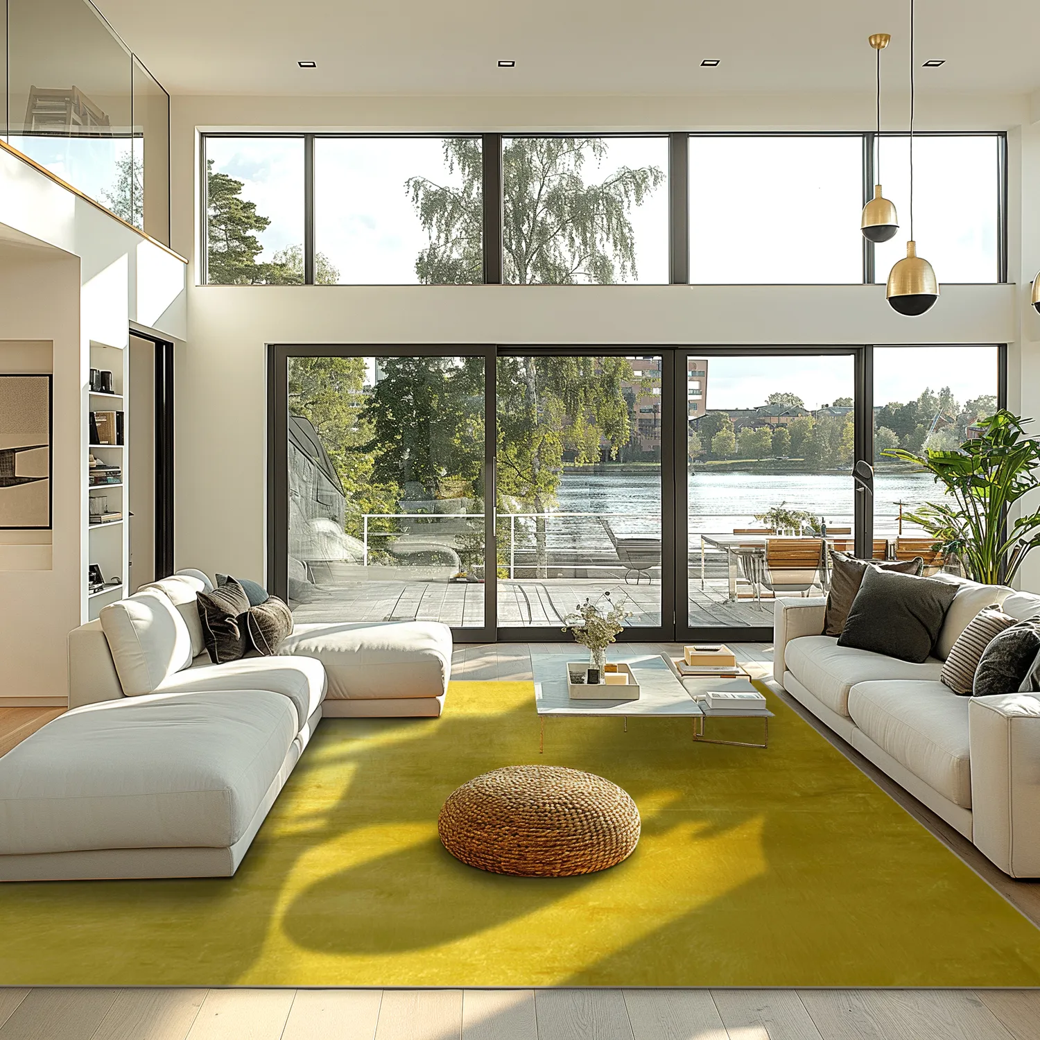 Wilton-Teppich - Artena (gelb)