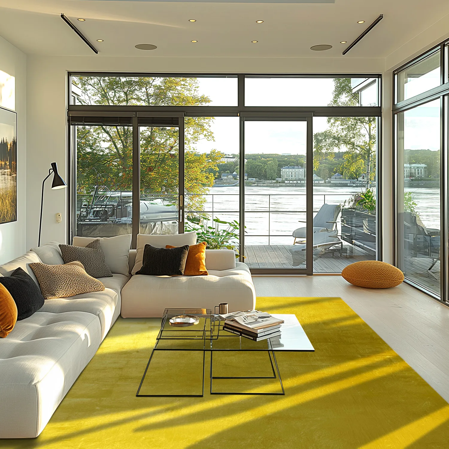 Wilton-Teppich - Artena (gelb)