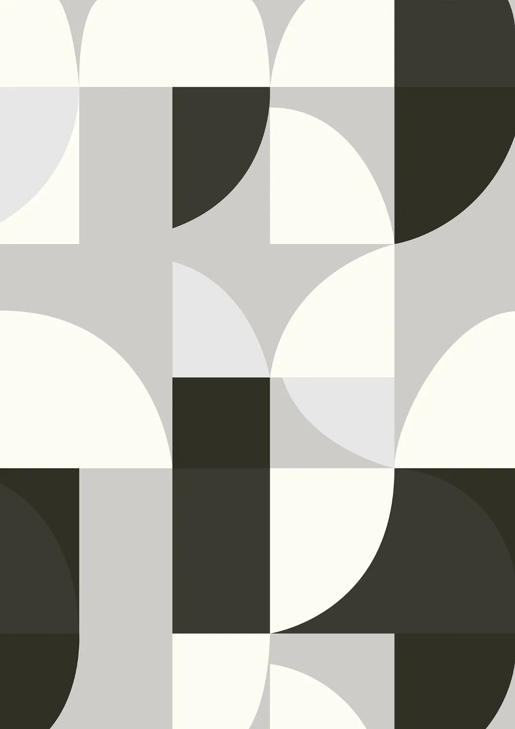 Wilton-Teppich - Kalami (weiß/grau/schwarz)