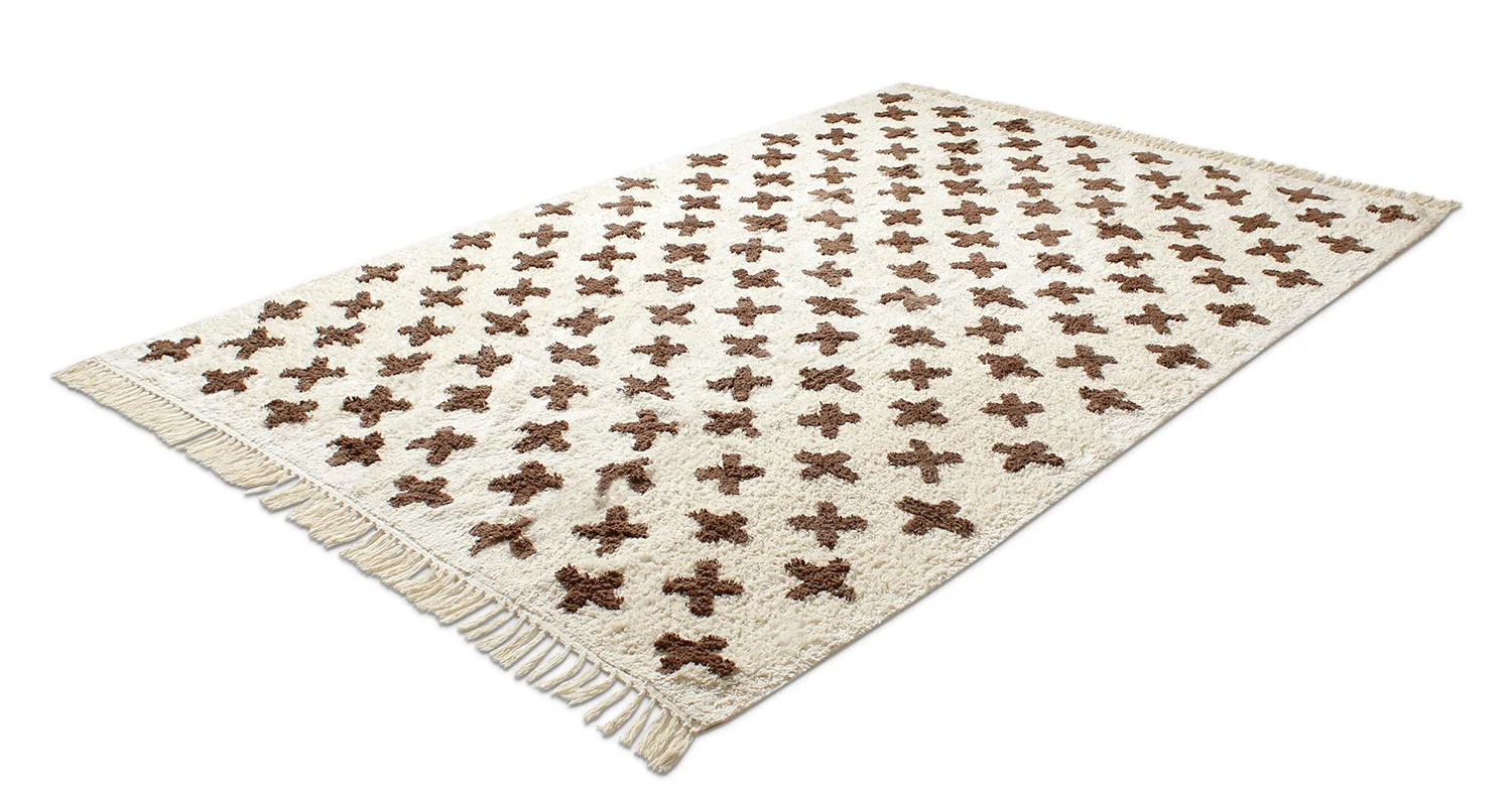 Hochflorteppiche - Chesley Natural Cotton Shaggy (beige)