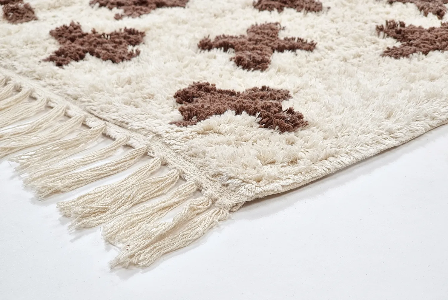 Hochflorteppiche - Chesley Natural Cotton Shaggy (beige)