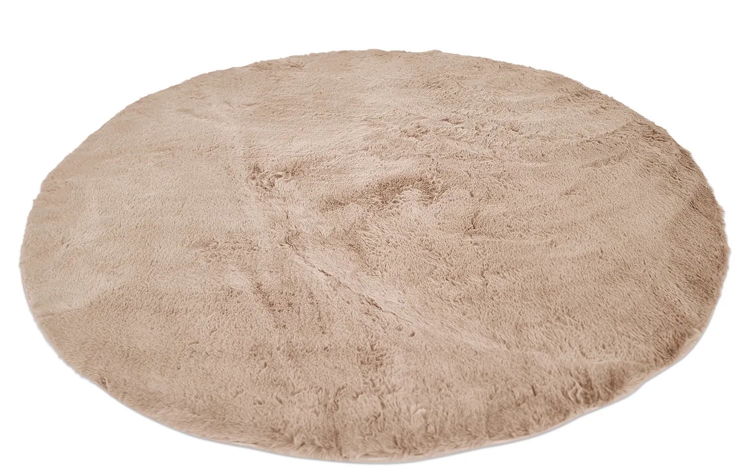 Runde Teppiche - Cloud Super Soft (taupe)