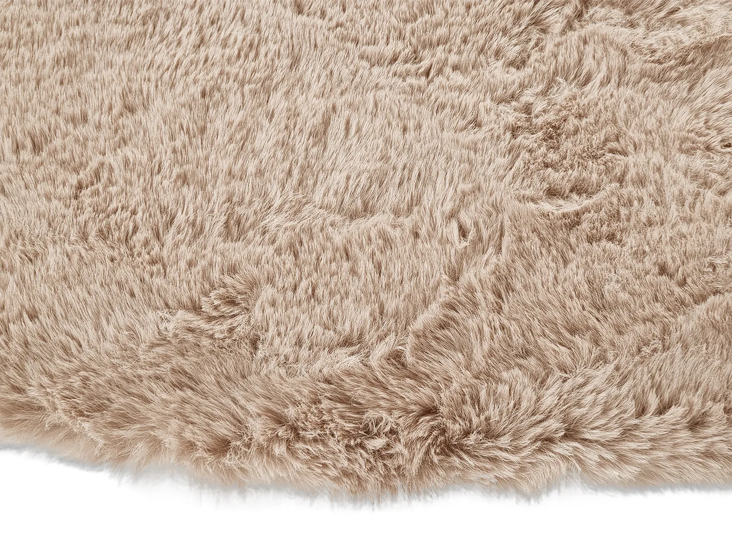 Runde Teppiche - Cloud Super Soft (taupe)