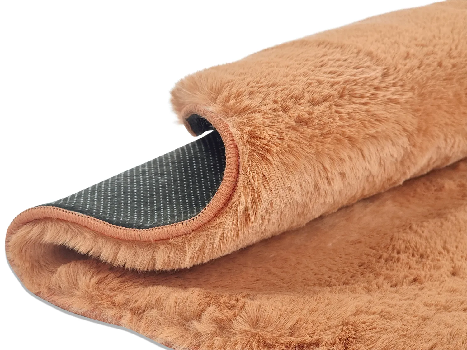 Runde Teppiche - Cloud Super Soft (terracotta)