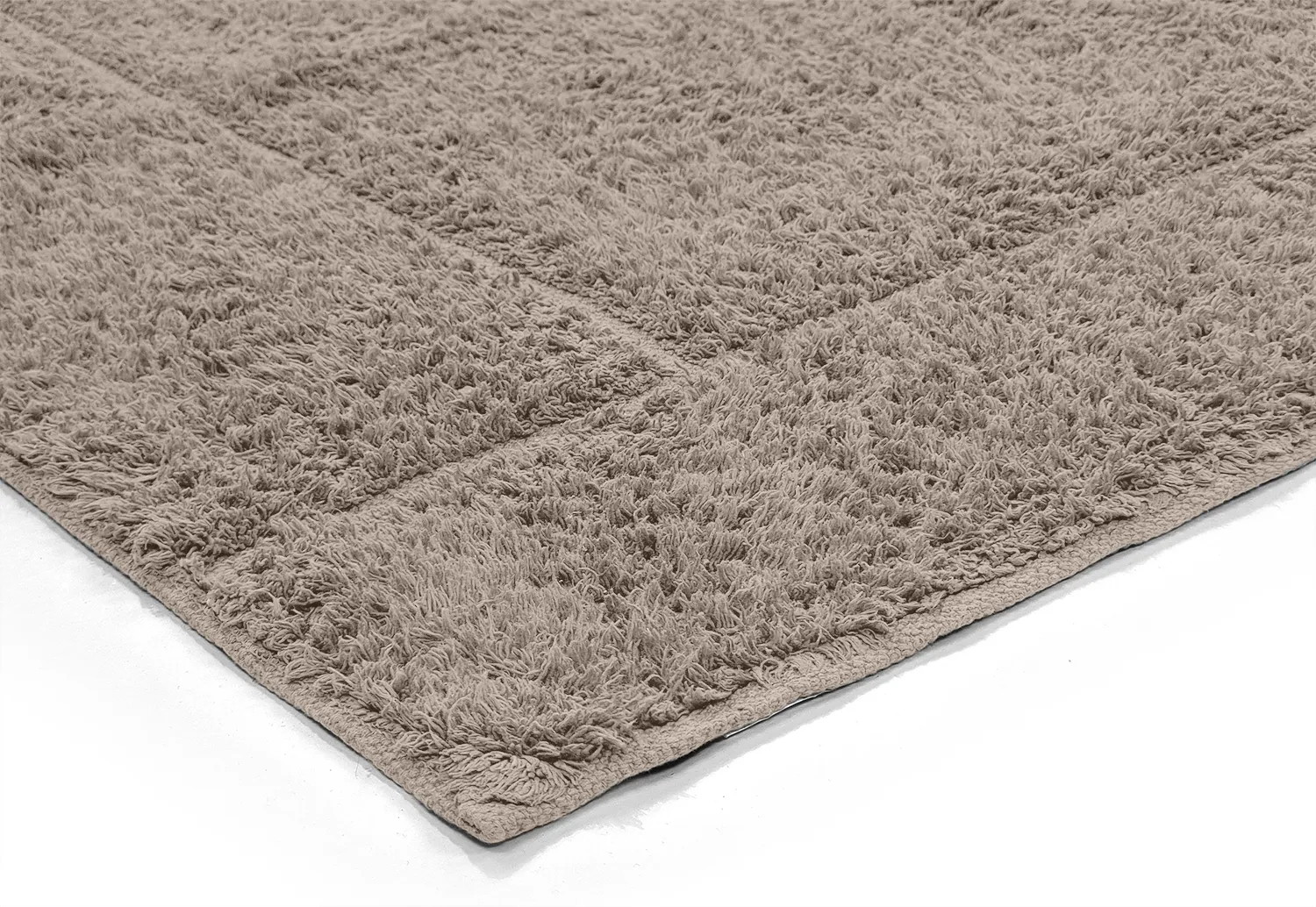 Hochflorteppiche - Cremona Natural Cotton Shaggy (taupe)