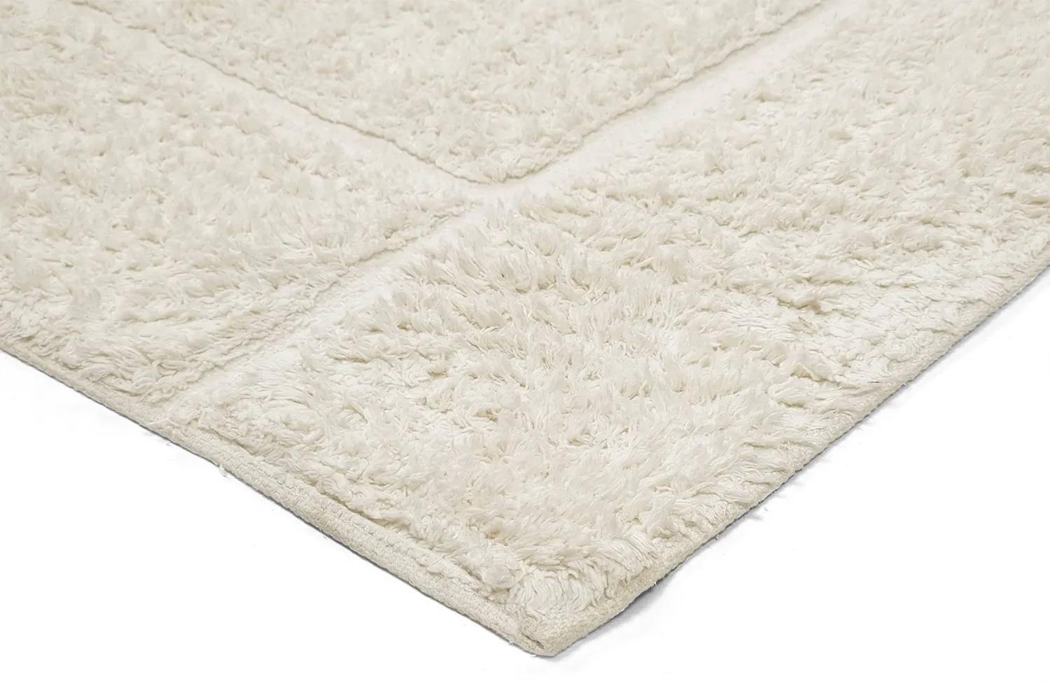 Hochflorteppiche - Cremona Natural Cotton Shaggy (offwhite)