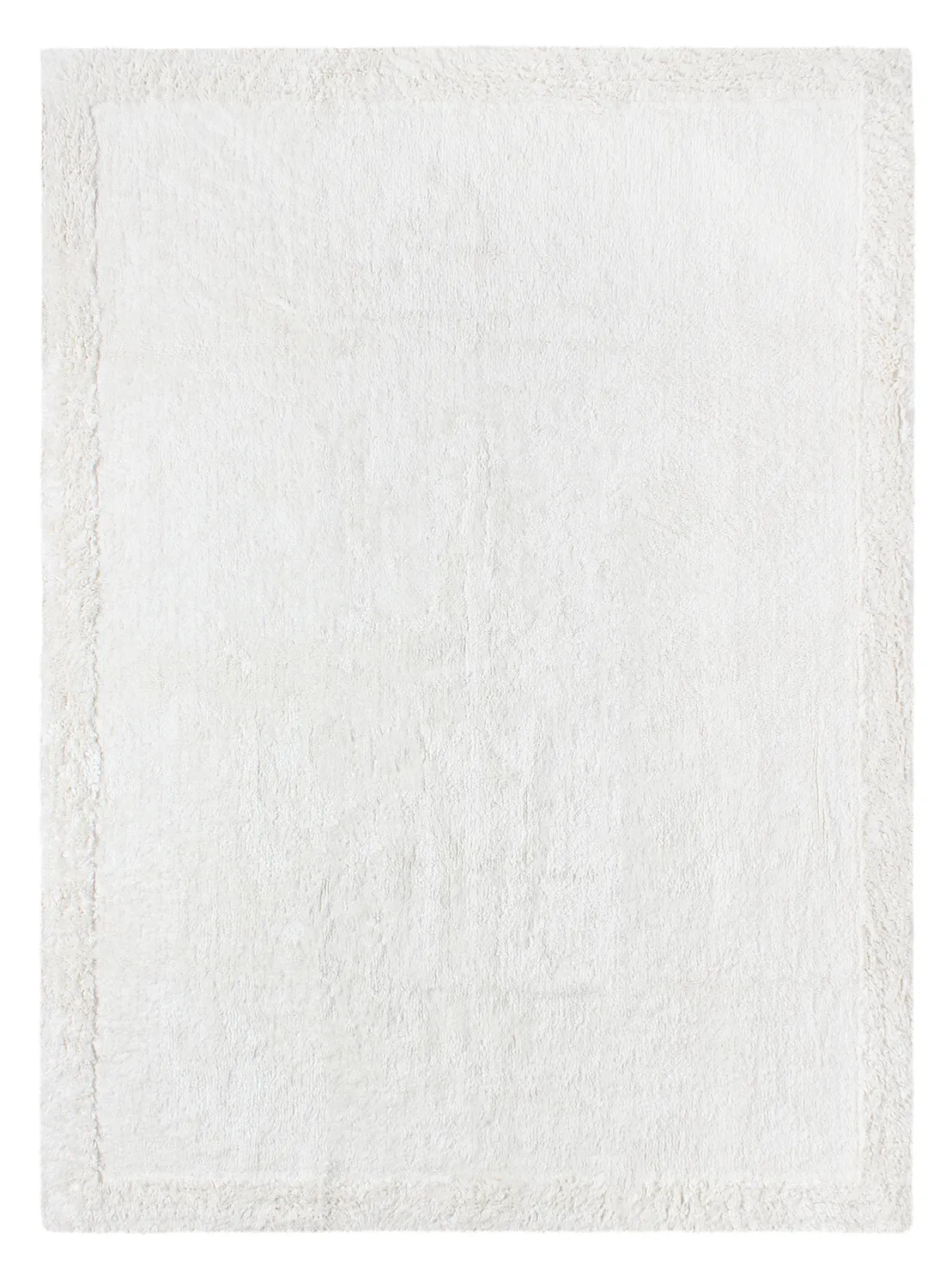 Hochflorteppiche - Ebba Natural Cotton Shaggy (offwhite)