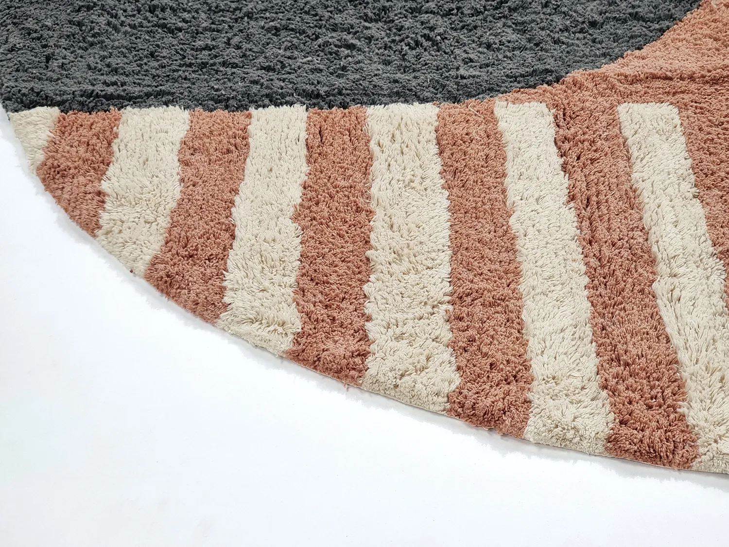 Ovaler Teppich - Osmery Natural Cotton Shaggy (multi)