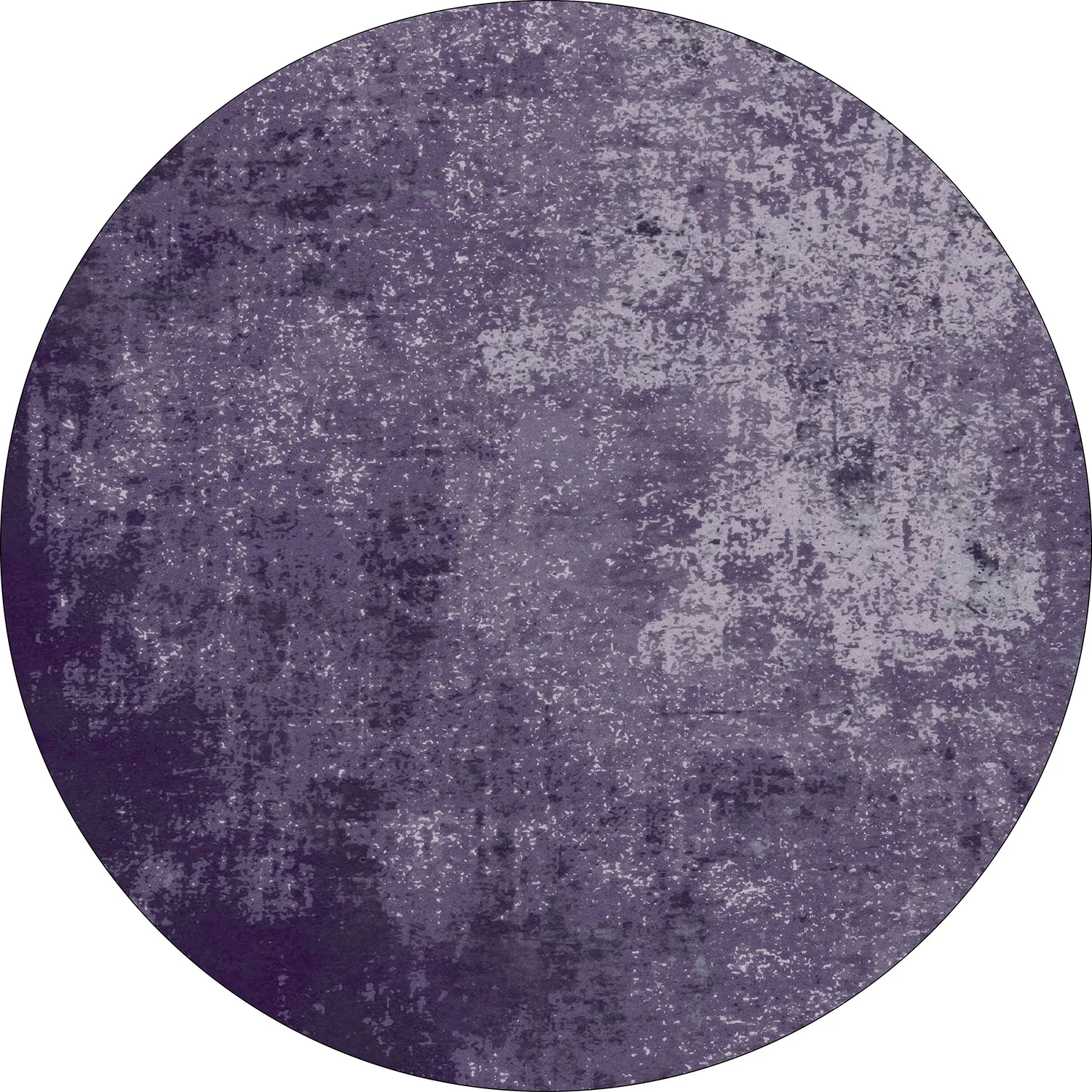 Rund Teppich - Lynton (lila)