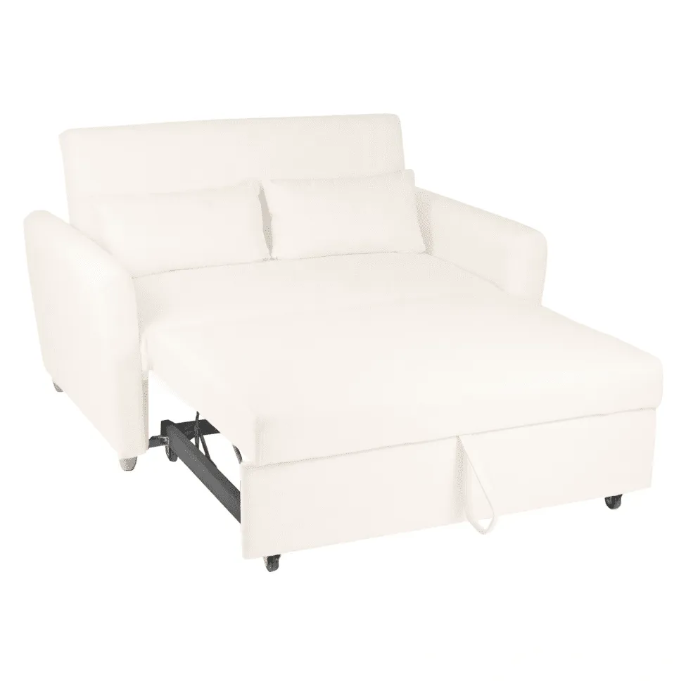 Fauteuil convertible - San Francisco (blanc)