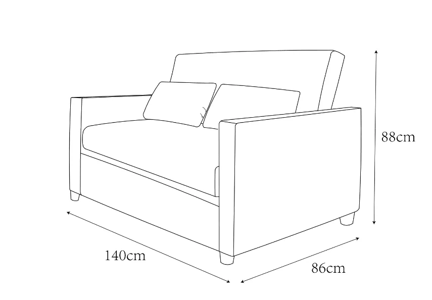 Schlafsessel - San Francisco (beige)