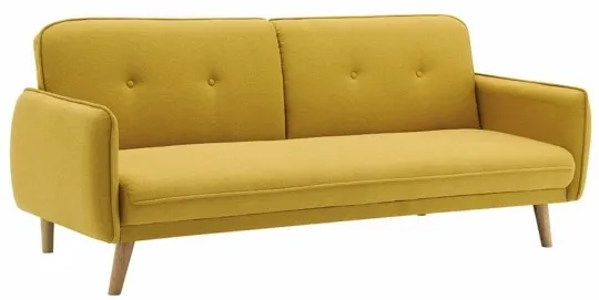 Canapé convertible - Kap Verde (jaune)