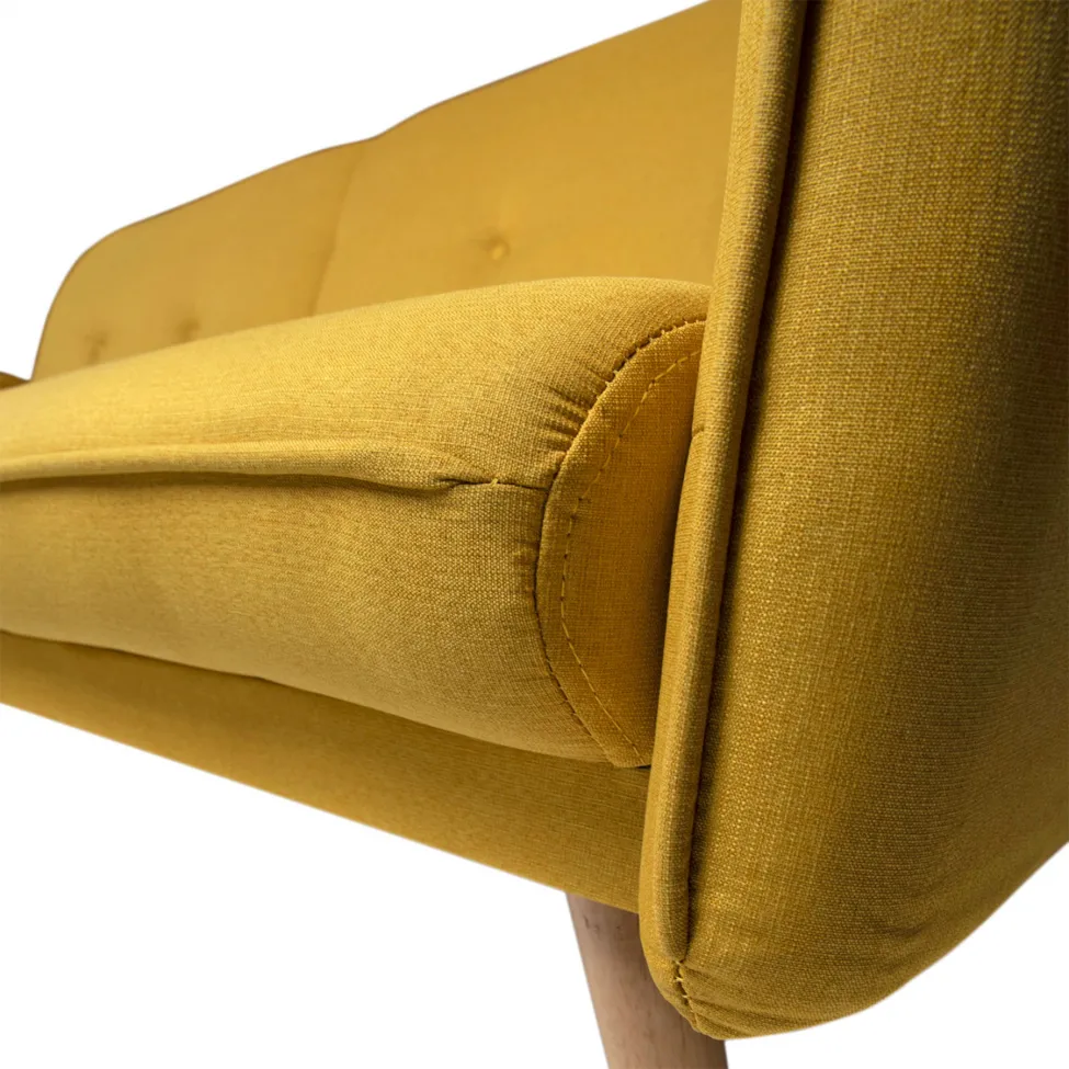 Canapé convertible - Kap Verde (jaune)