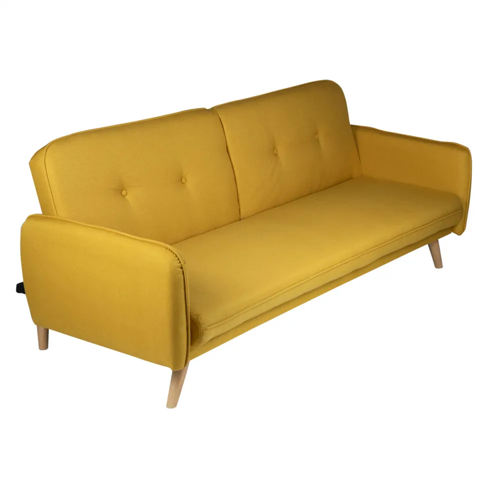 Canapé convertible - Kap Verde (jaune)