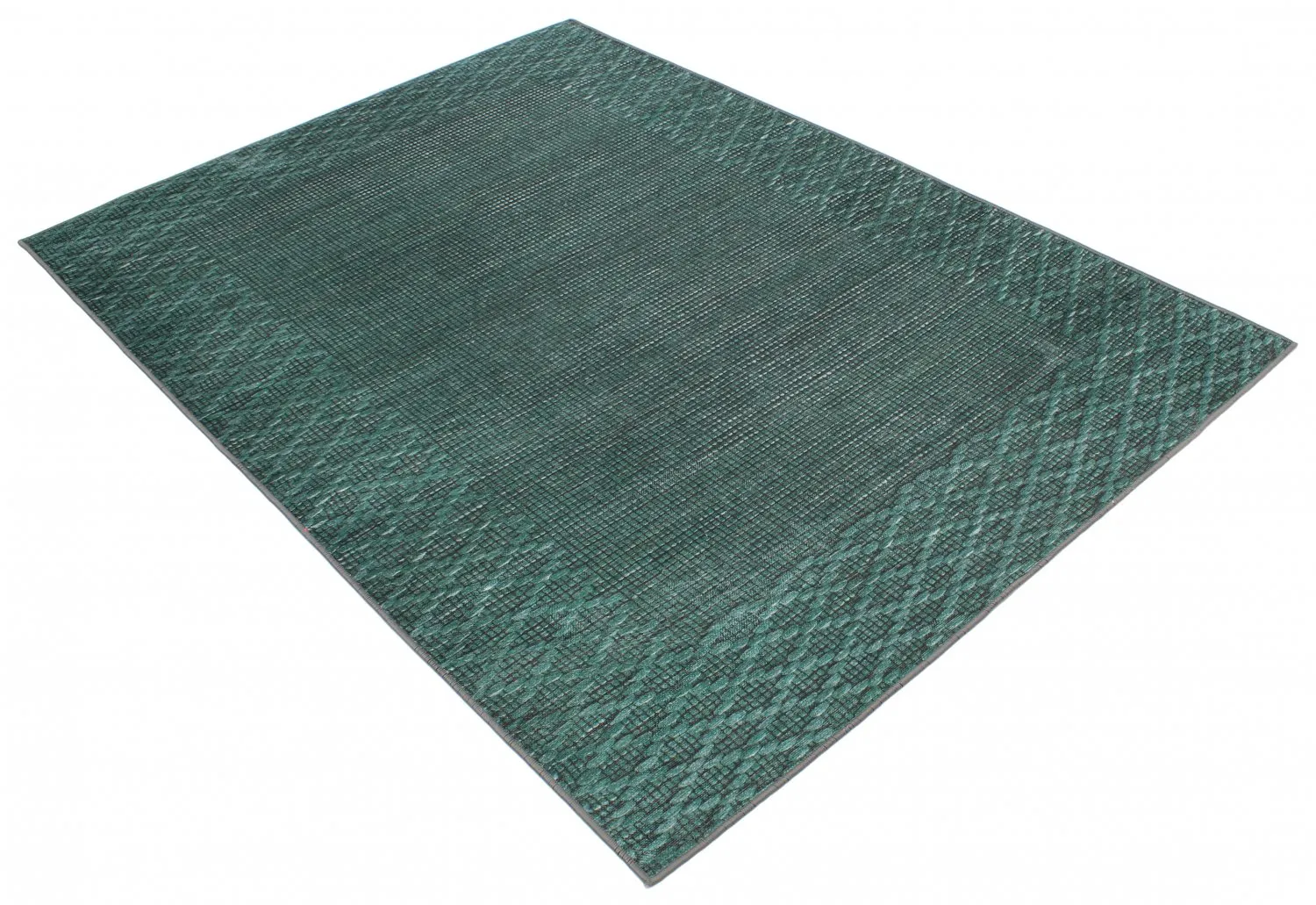 Wilton-Teppich - Favone (blau/grün)