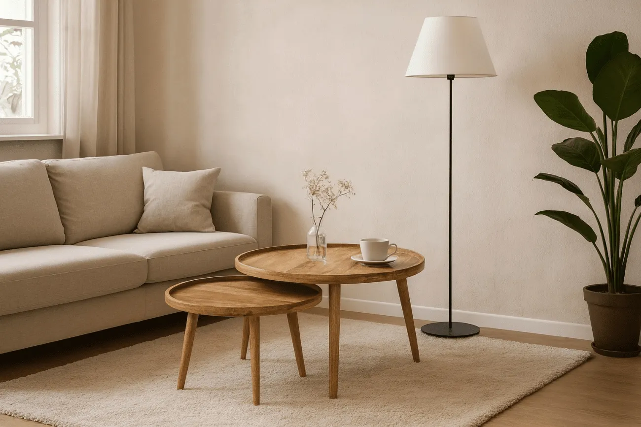 Table basse - Manarola - 2 delar (nature)