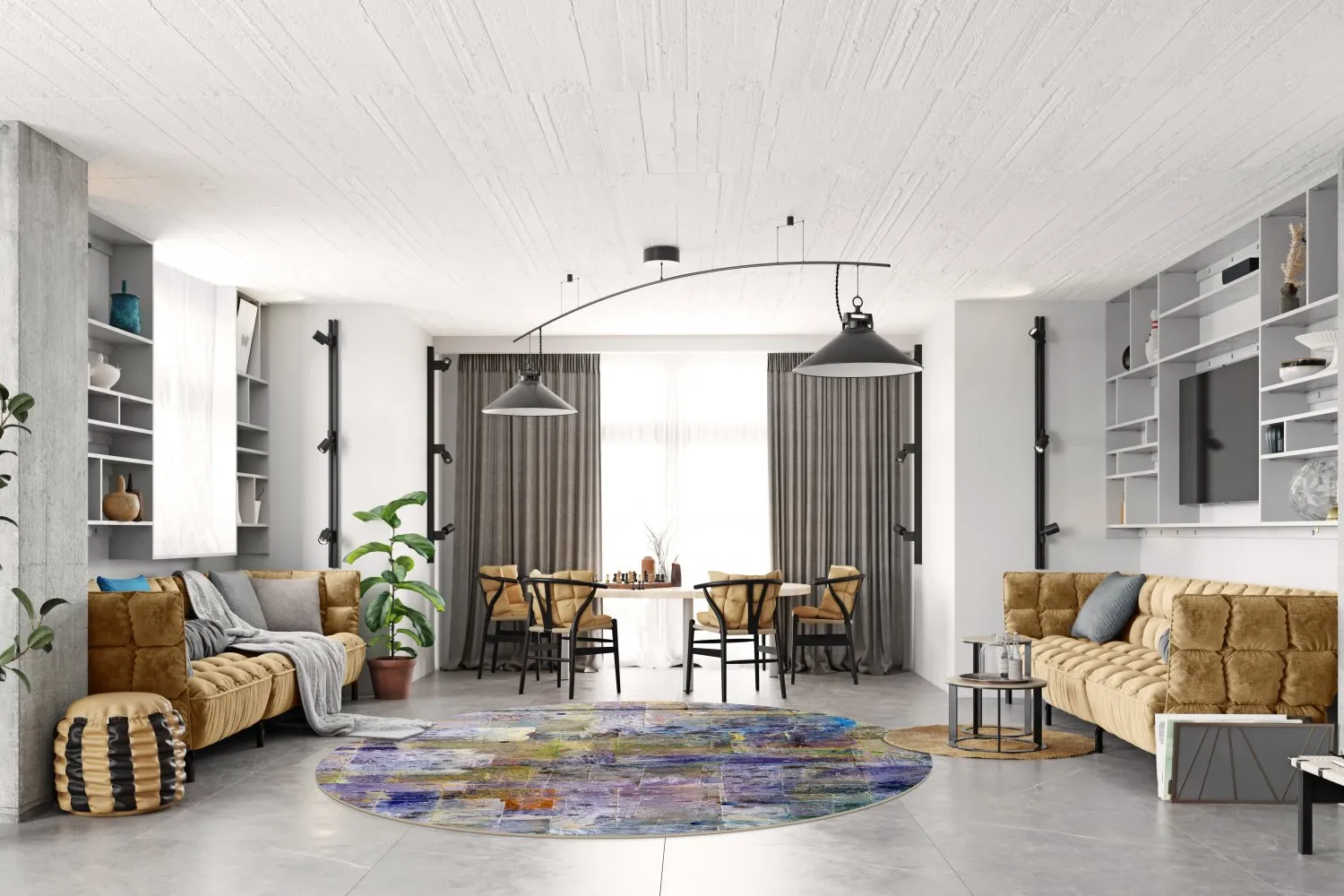 Rund Teppich - Padua (multi)