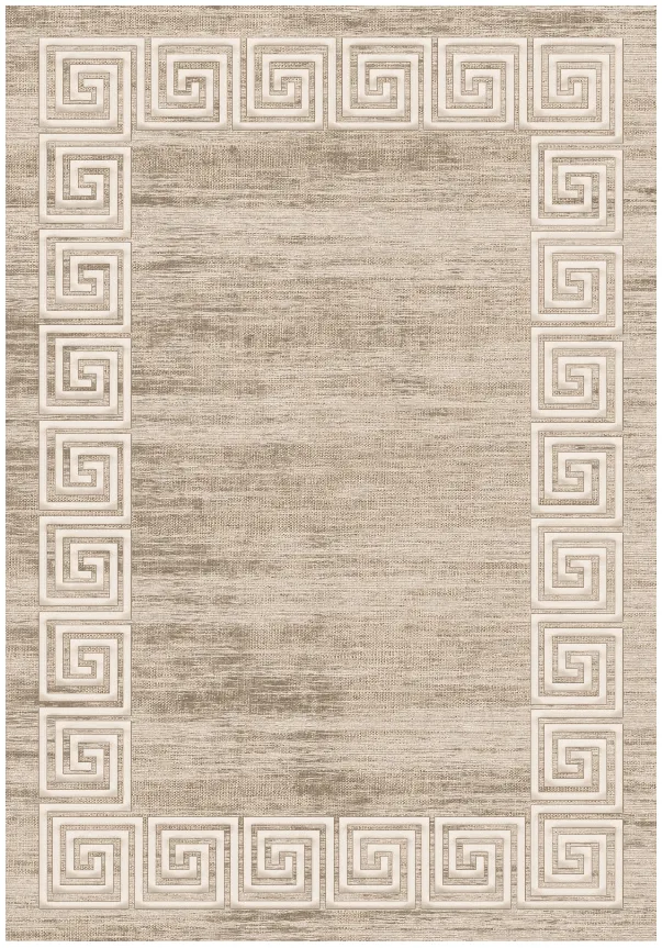 Tapis Wilton - Mytos (beige/blanc)