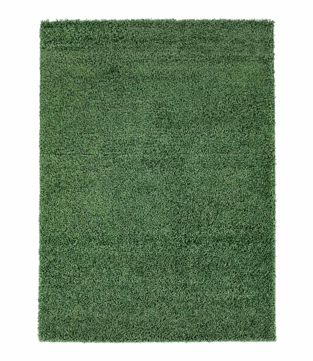 Trim hochflorteppich grün shaggy teppich rund hochflor wohnzimmer 60x120 cm 80x 150 cm 140x200 cm 160x230 cm 200x300 cm