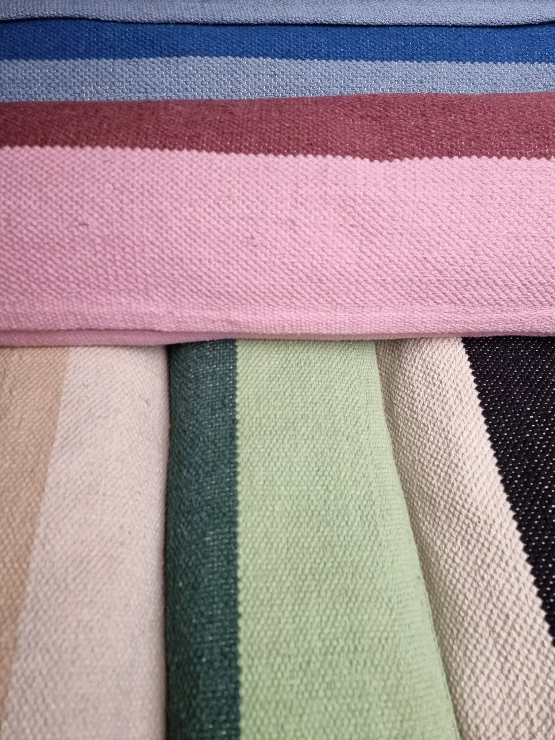 Tapis en coton - Nilo (noir/blanc)