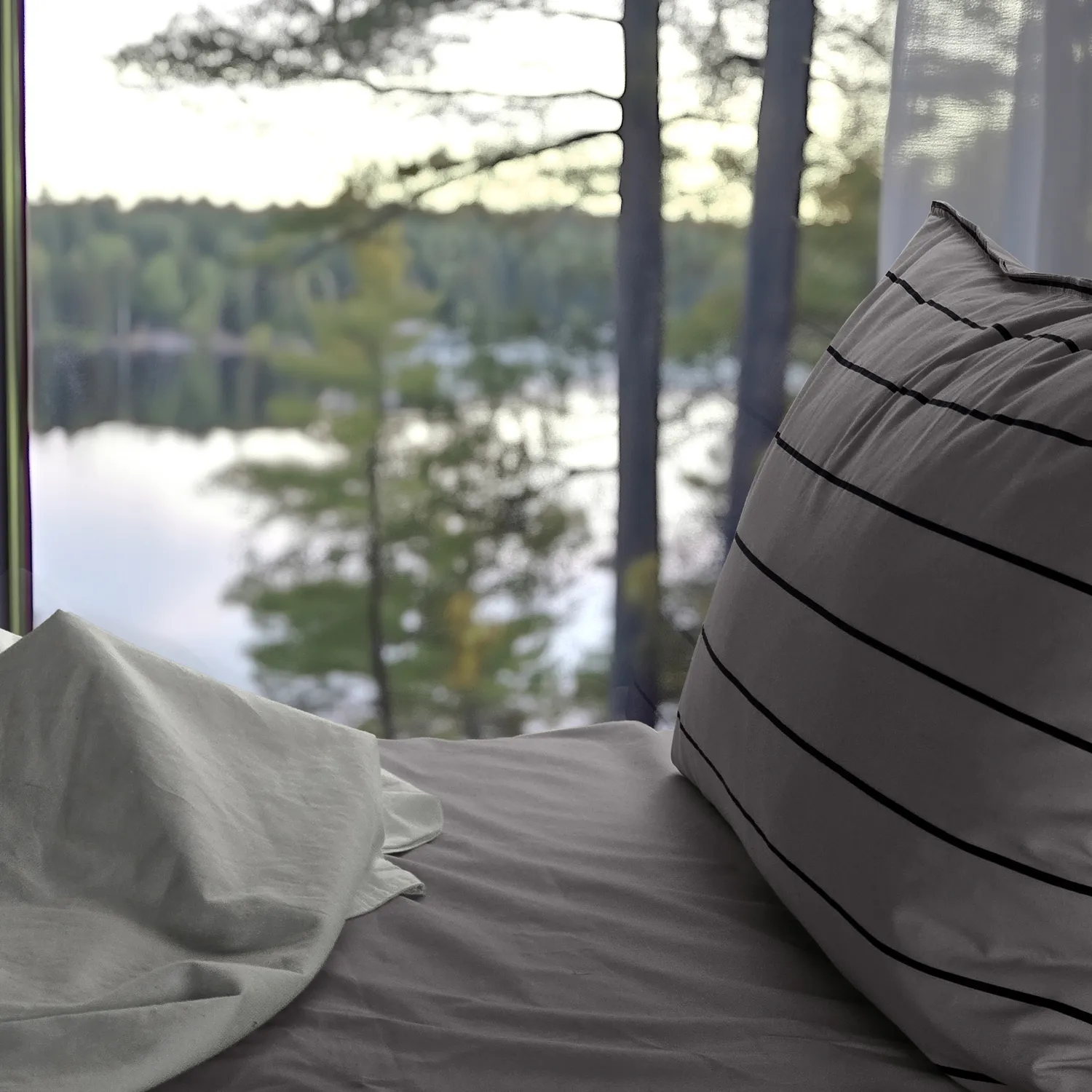 Kissenbezug - Isadora (dunkelgrau)