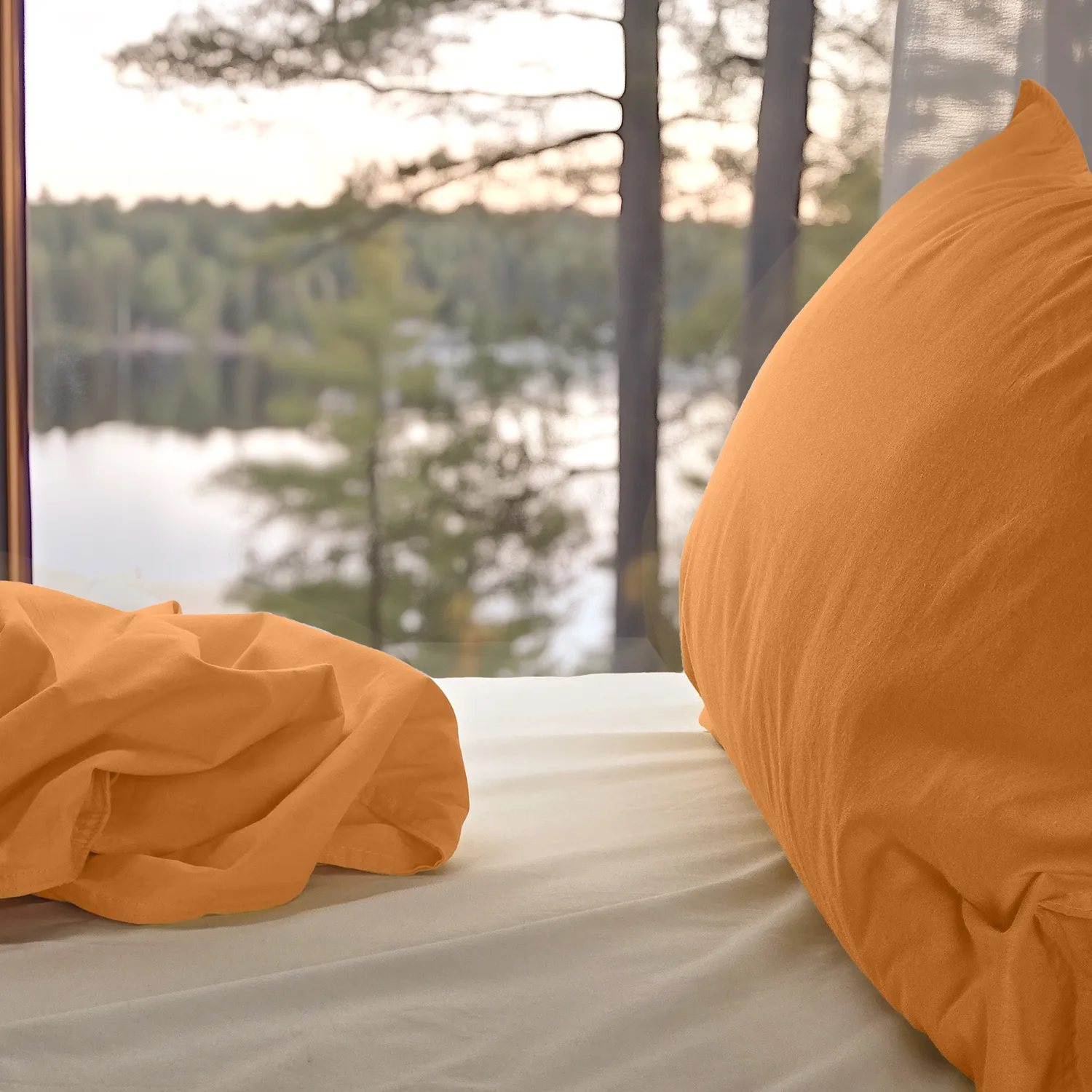 Kissenbezug - Lysander (aprikose)