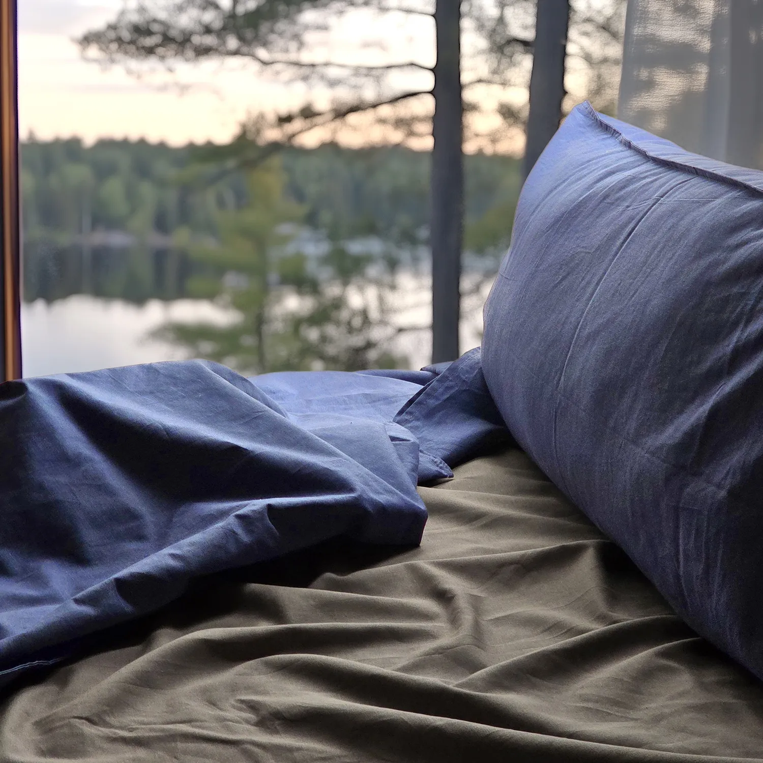 Kissenbezug - Lysander (blau)