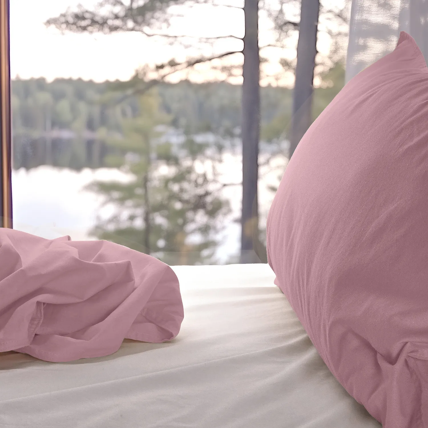 Taie d’oreiller - Lysander (rose)