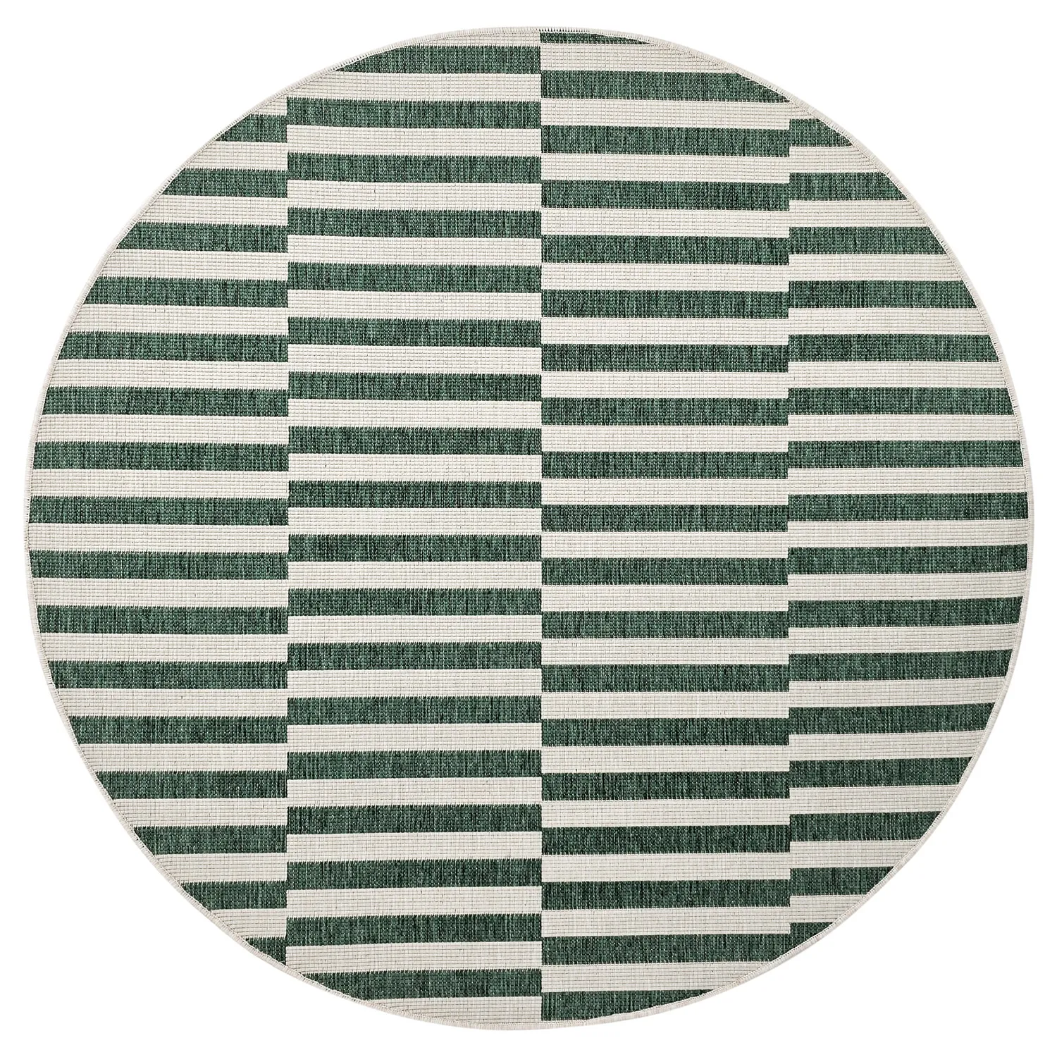 Rund Teppich - Indoor/Outdoor Otto (grün)