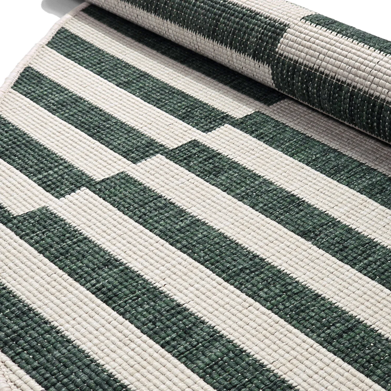 Rund Teppich - Indoor/Outdoor Otto (grün)