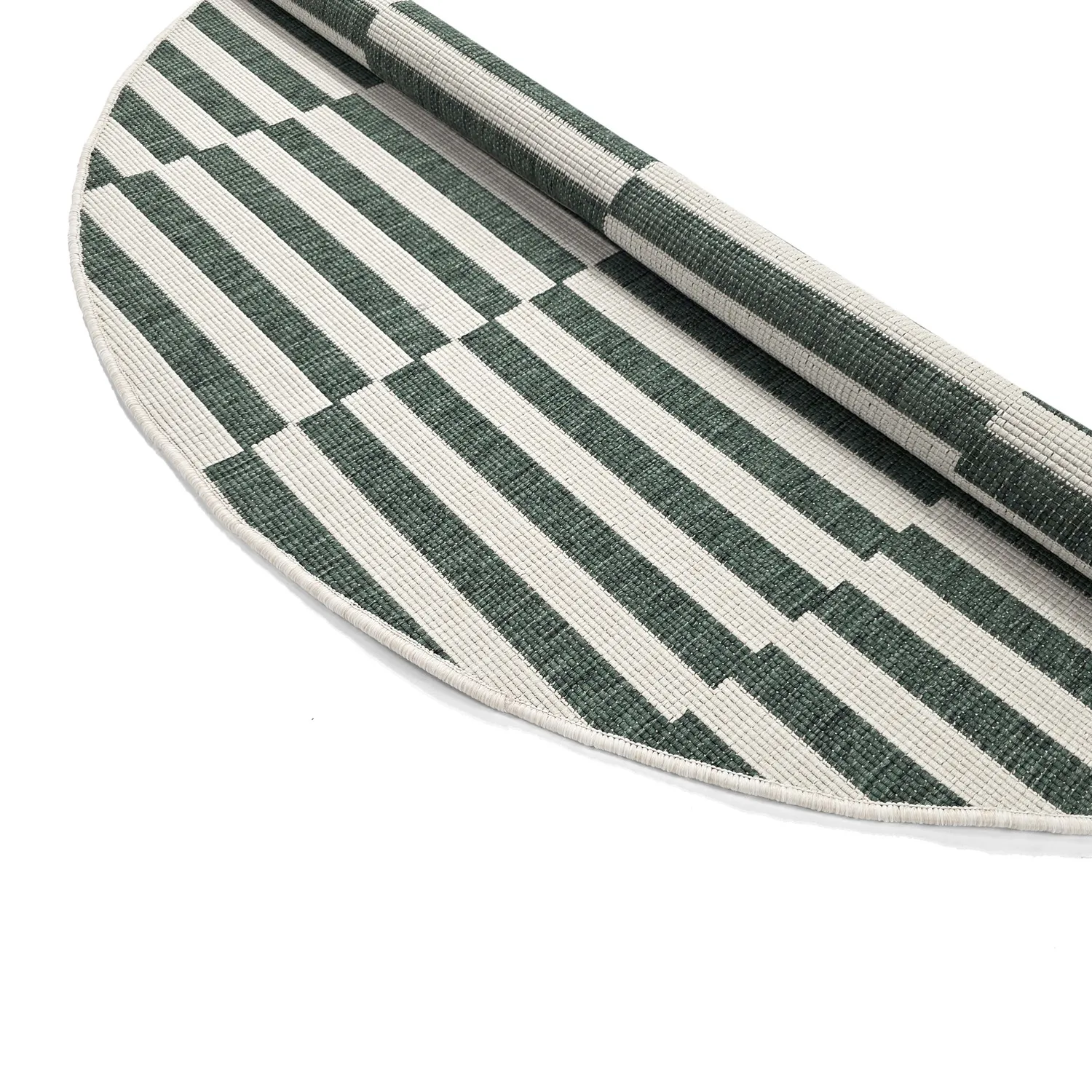 Rund Teppich - Indoor/Outdoor Otto (grün)