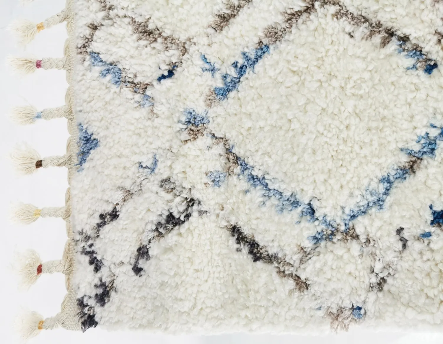 Hochflorteppiche - Lugo (blau/multi)