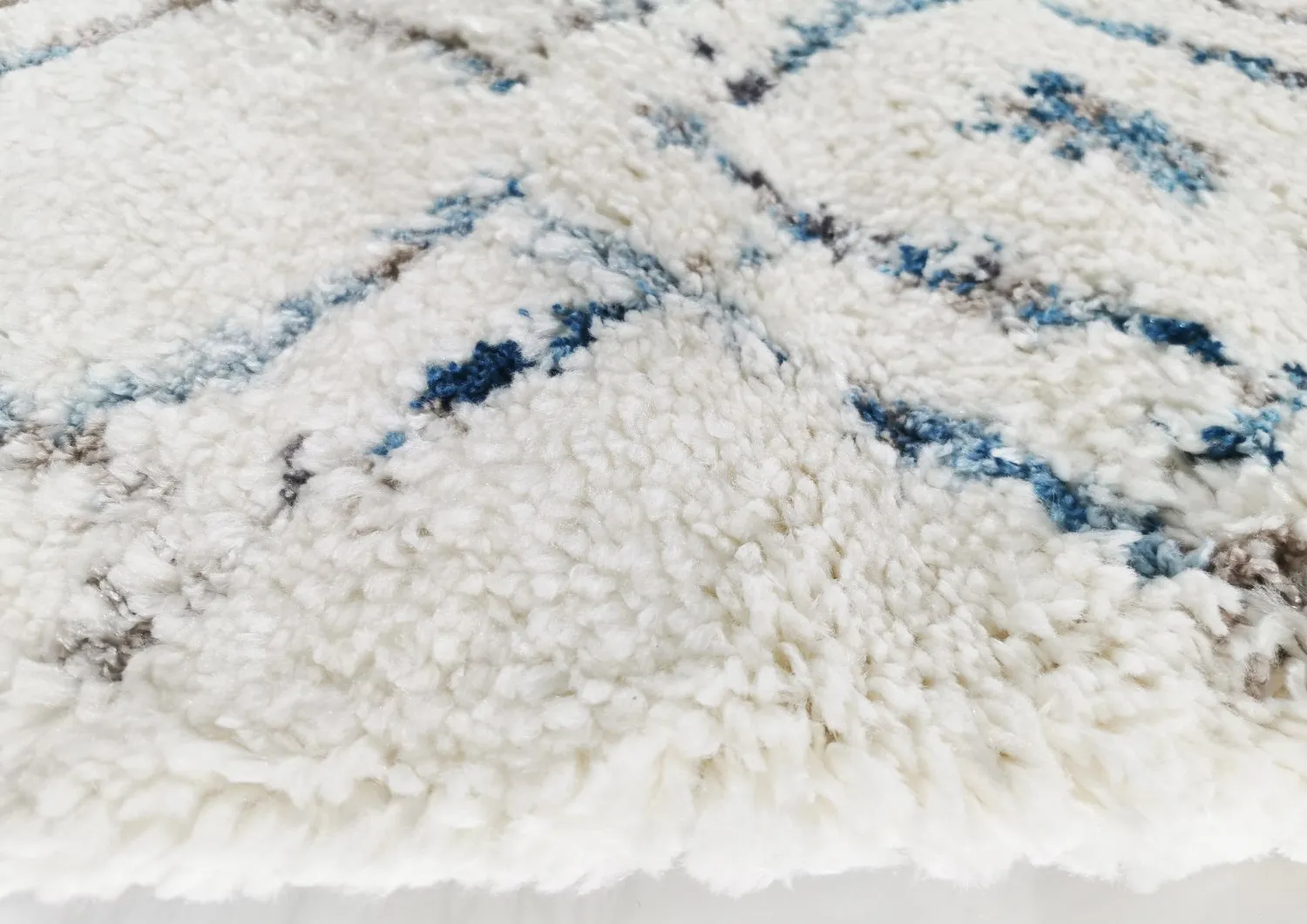 Hochflorteppiche - Lugo (blau/multi)