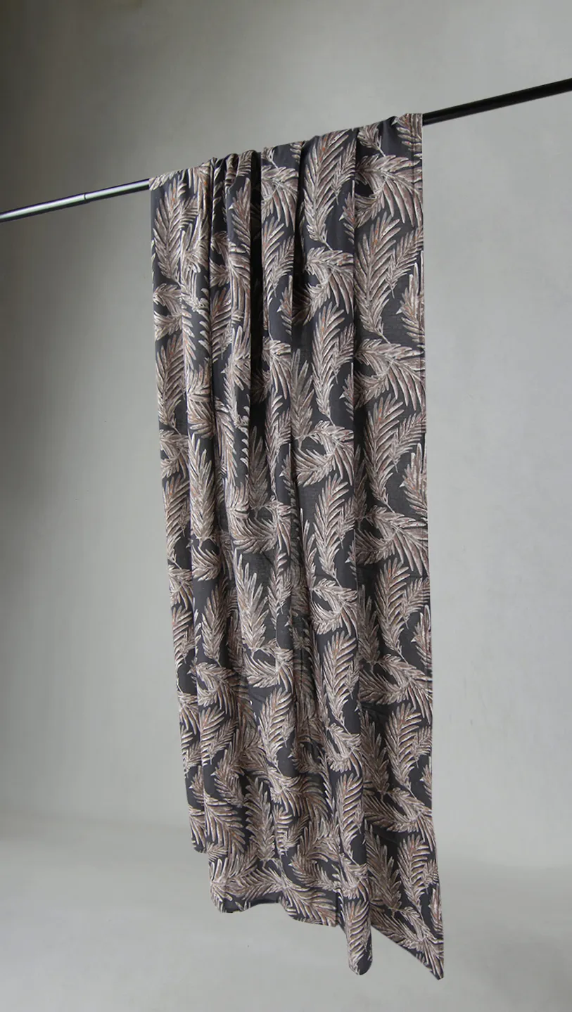 Rideaux - Rideau en coton Acacia (argent)