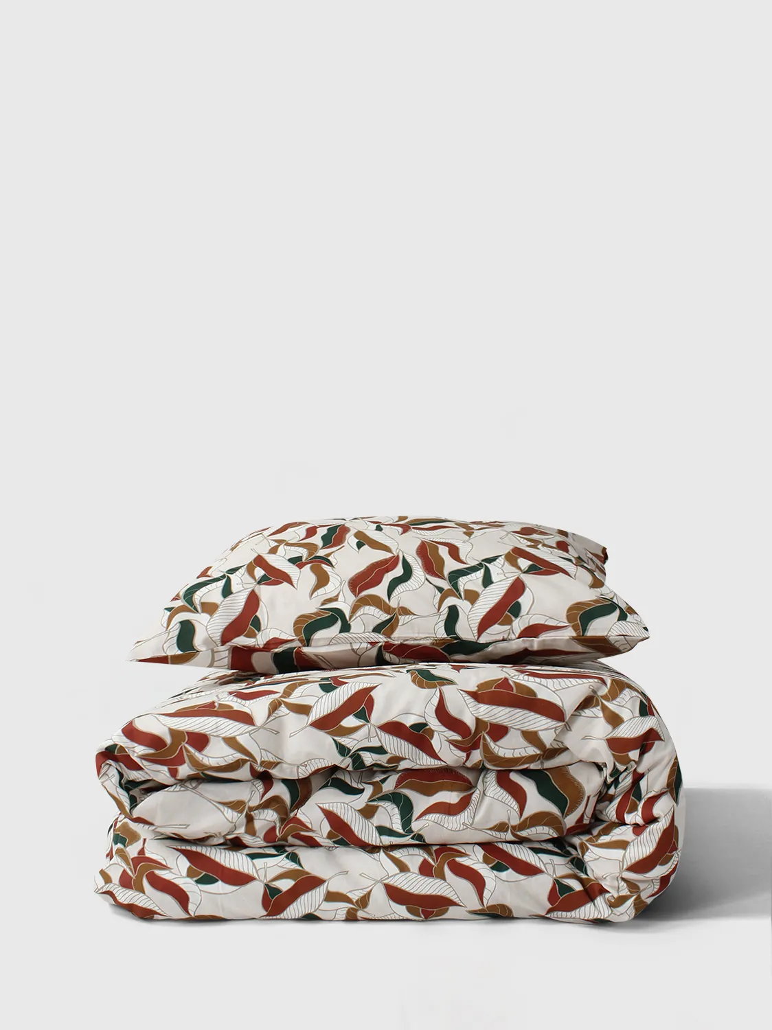 Bettwäsche-Sets - Amalie (beige/rust)