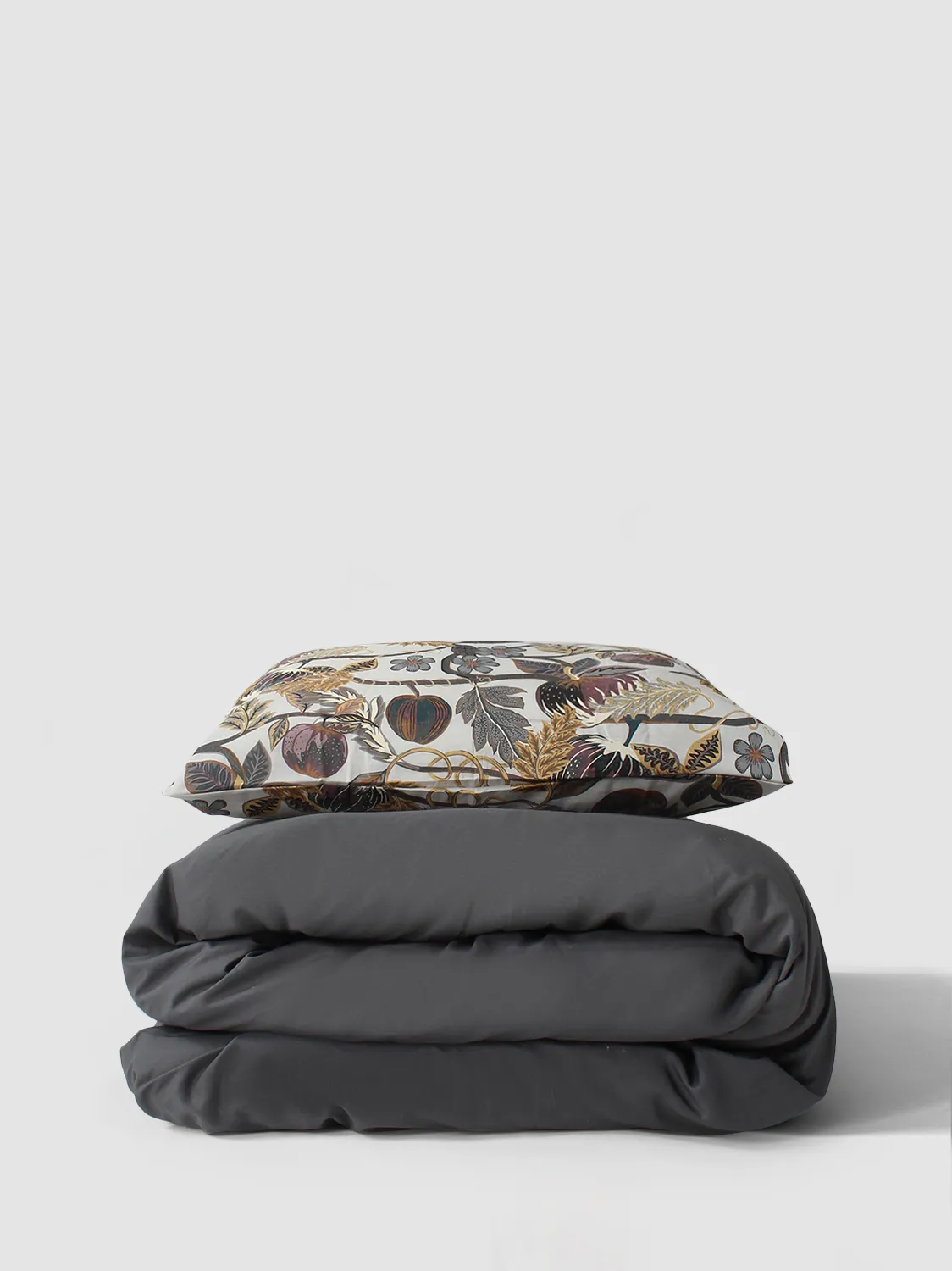 Ensemble de housse de couette - Lise (marron)